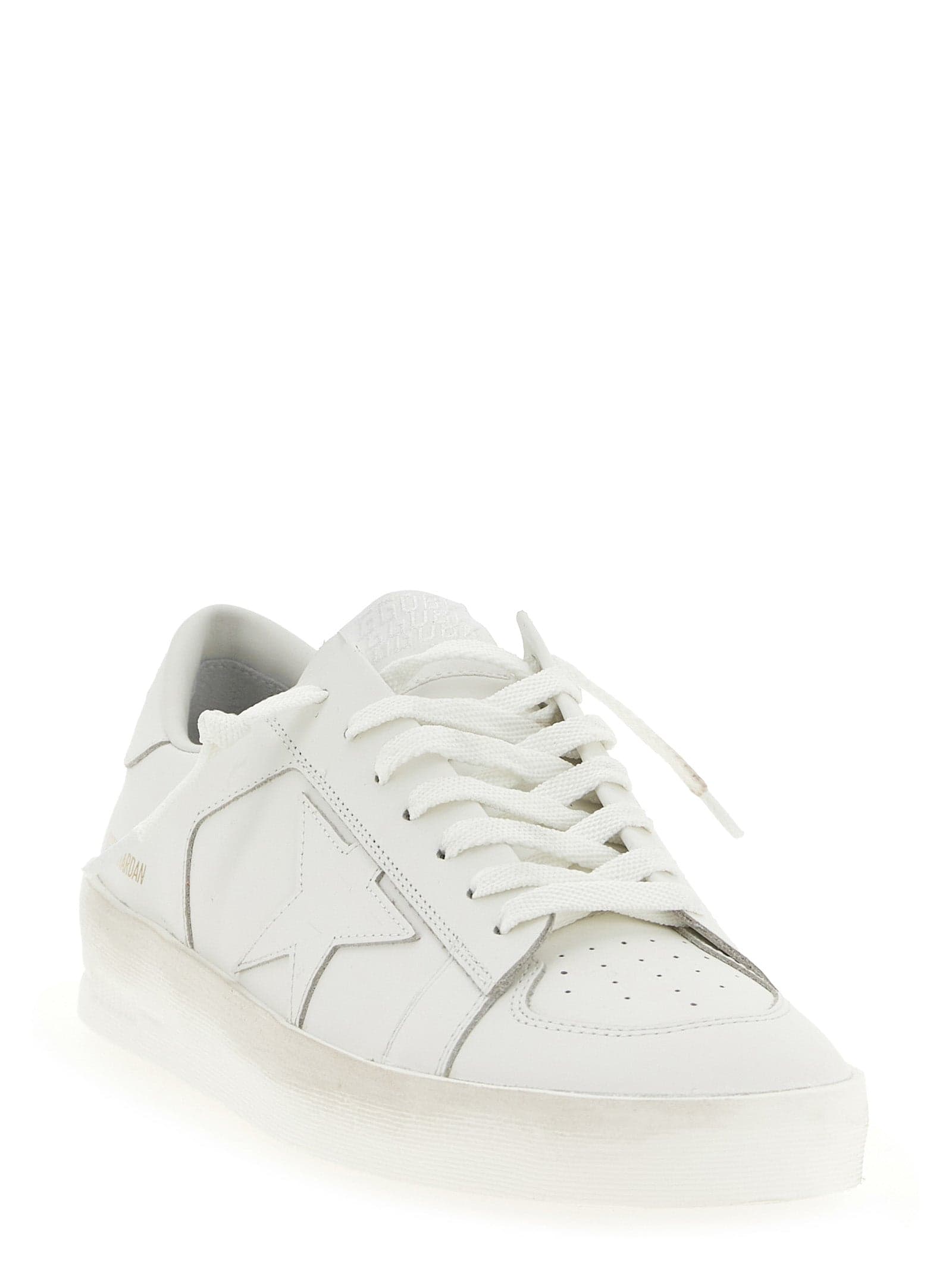 Golden Goose White Cowhide Low Top Sneakers - 2
