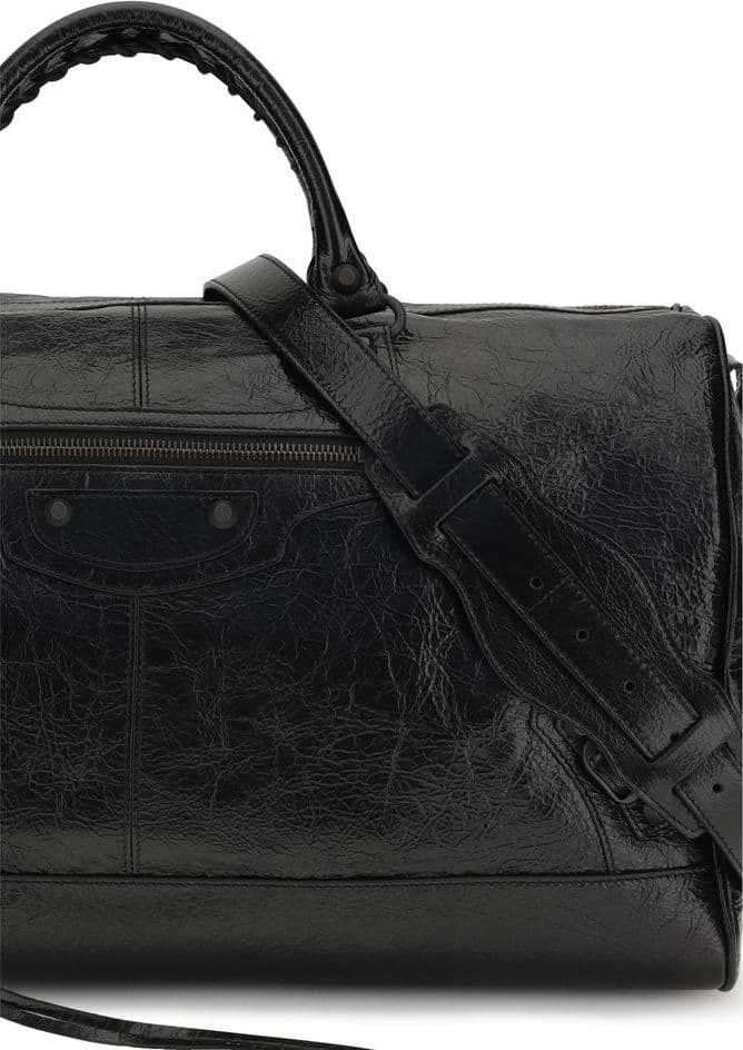 Balenciaga Black Lamb Ovis Aries Luggage And Travel - 4