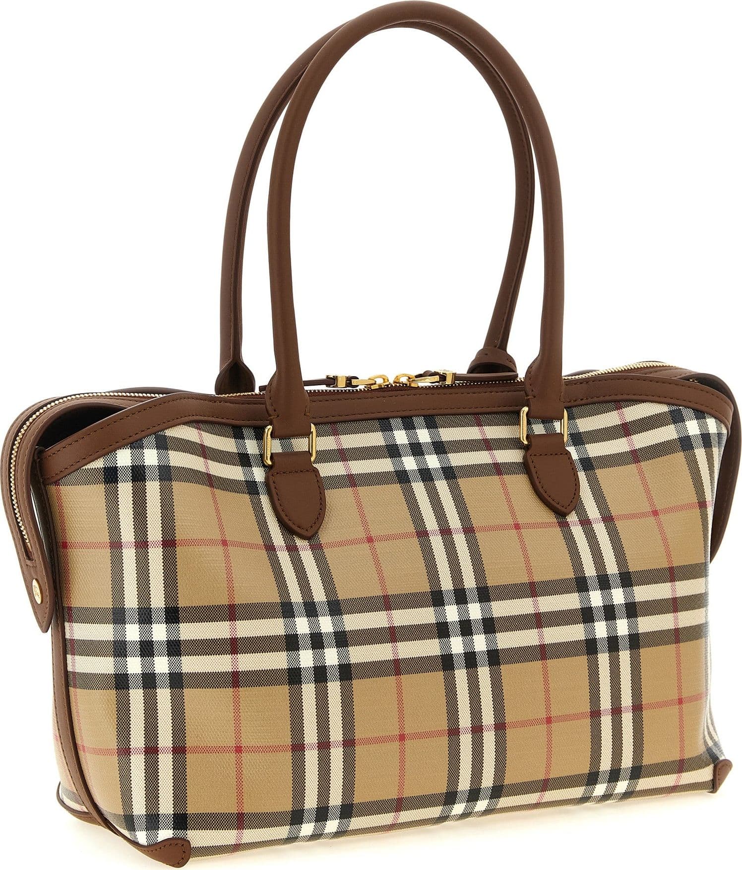 Burberry Beige Cotton Tote Bag - 2