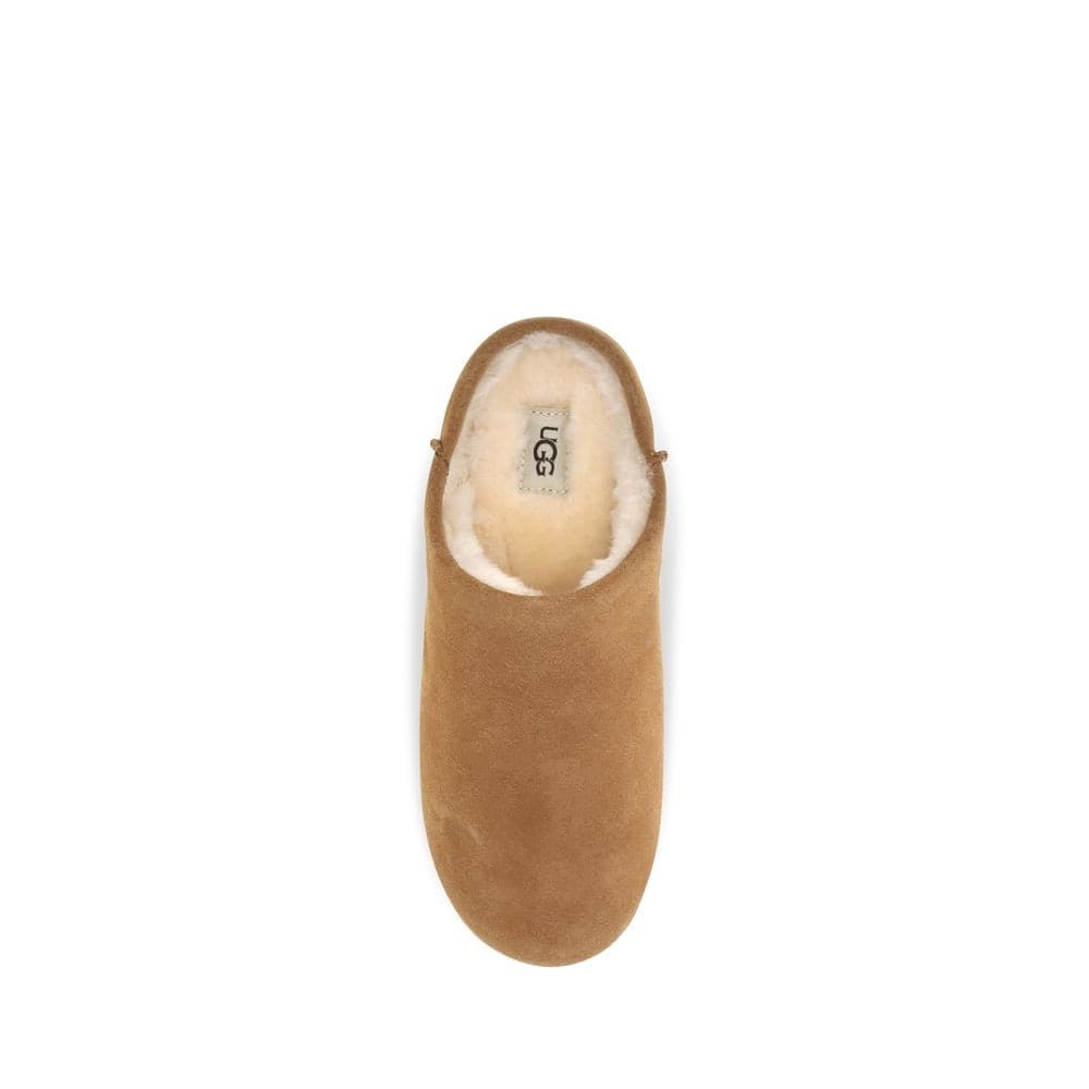 UGG Beige Leather Mules - 4