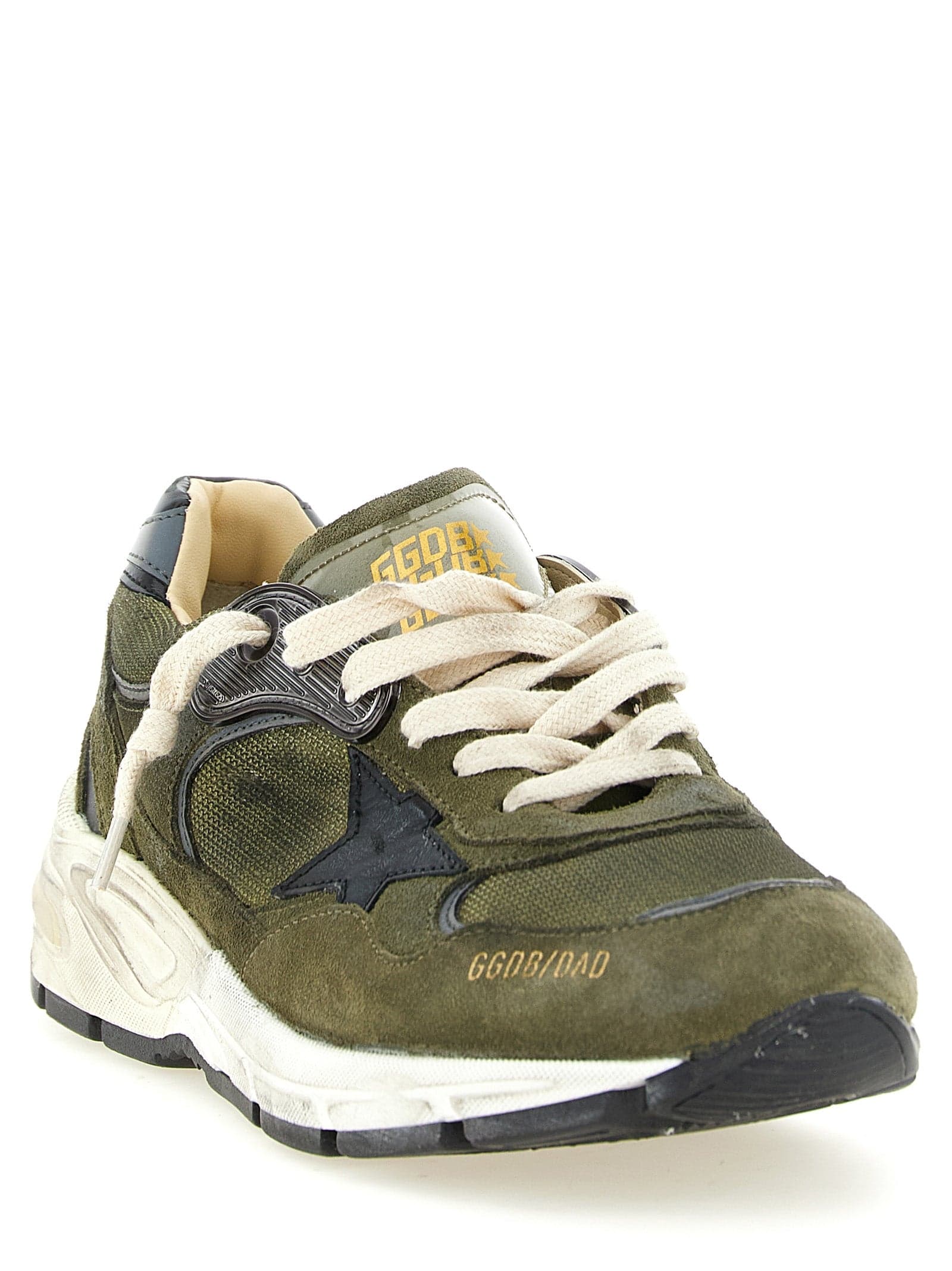 Golden Goose Bicolor Leather Athletic Sneakers - 2