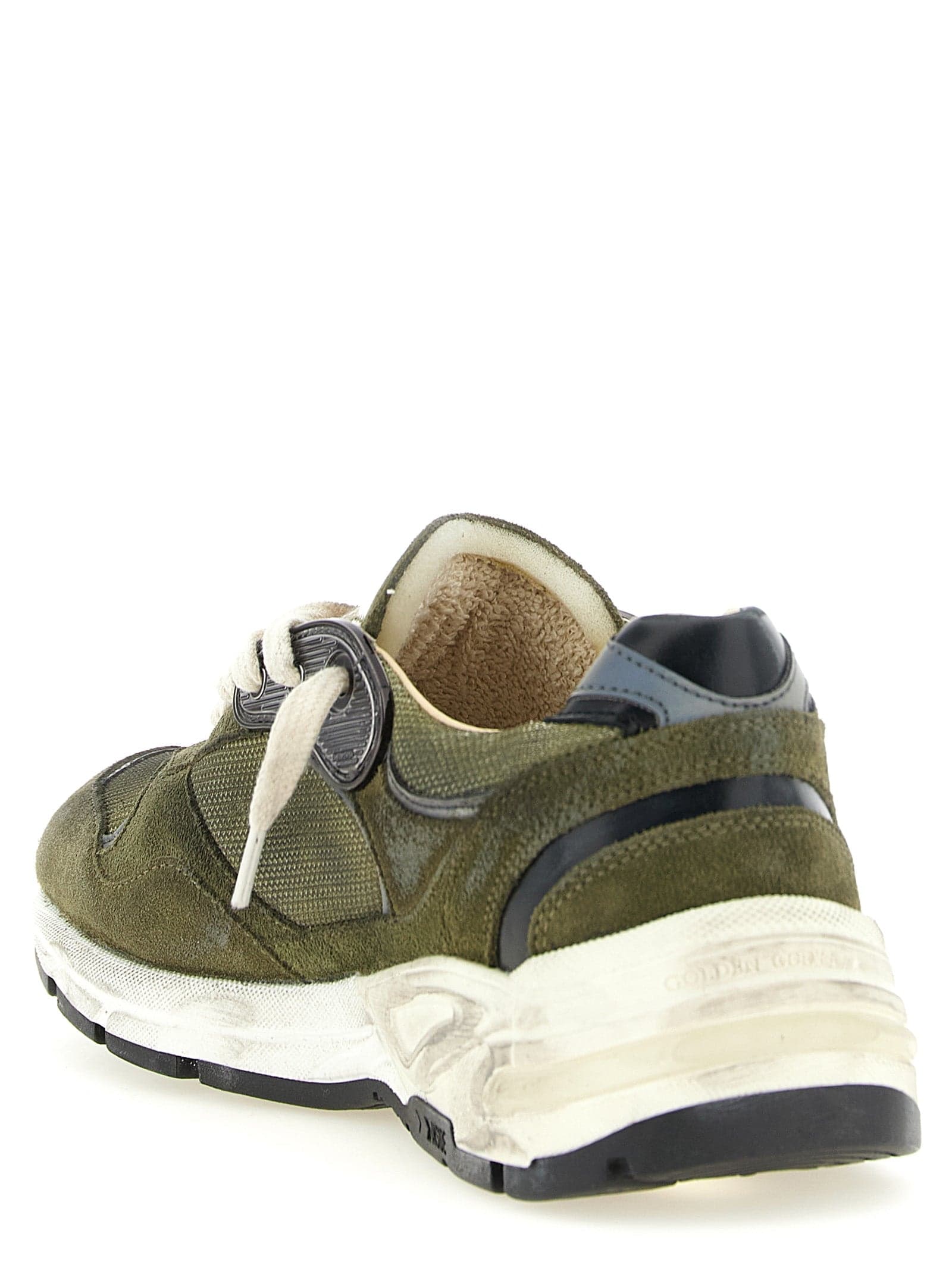Golden Goose Bicolor Leather Athletic Sneakers - 3