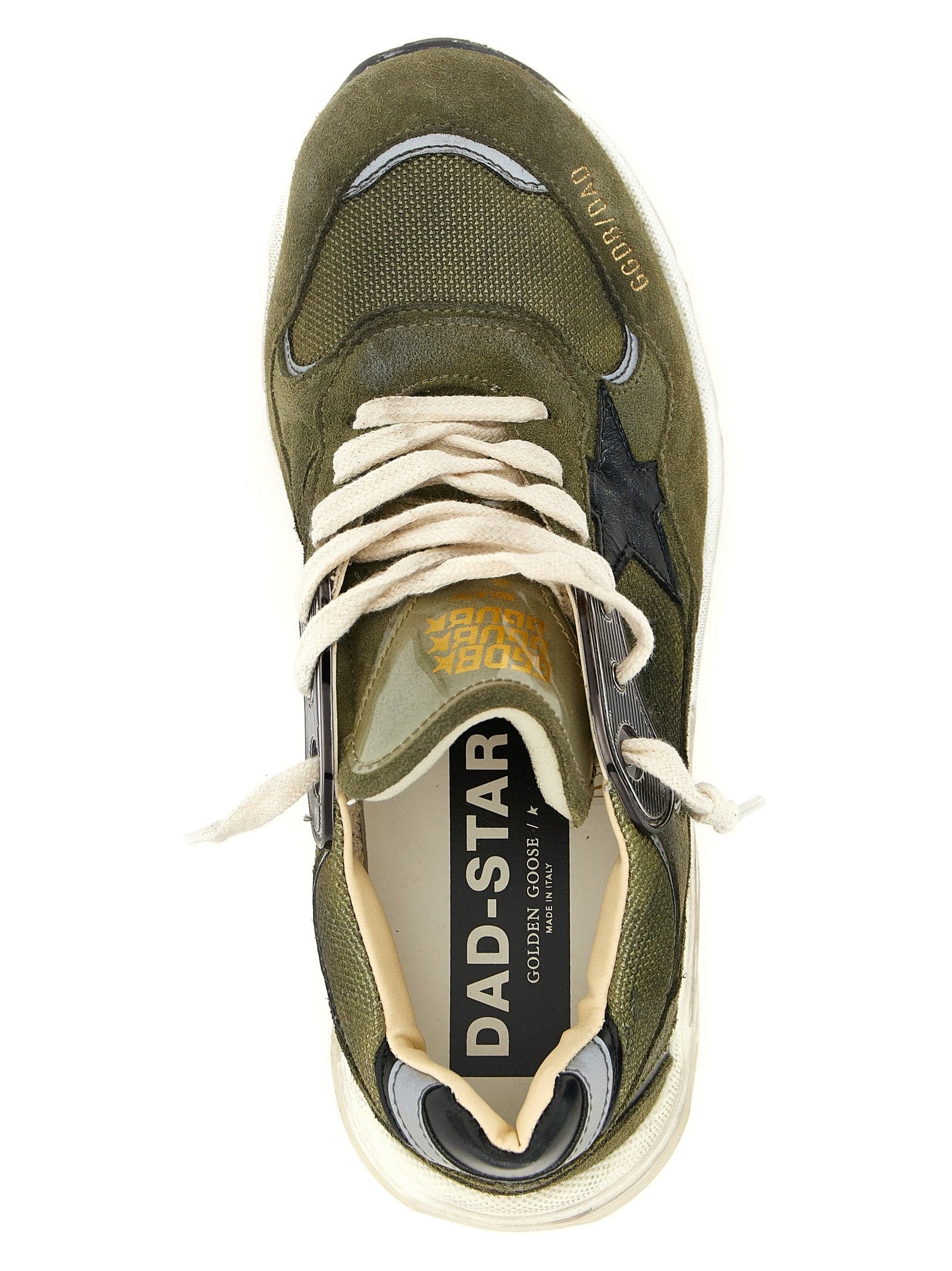 Golden Goose Bicolor Leather Athletic Sneakers - 4