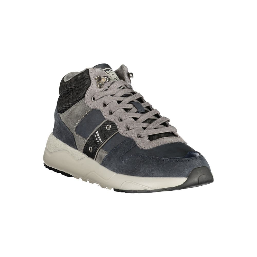 Blauer Blue Polyurethane Men's Sneaker - 2