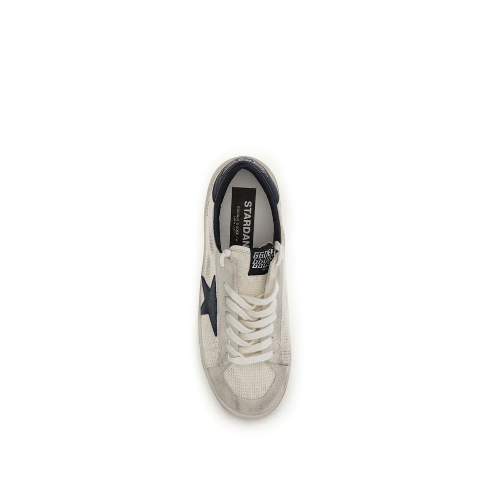 Golden Goose Beige Calf Leather Bos Taurus Athletic Sneakers - 4