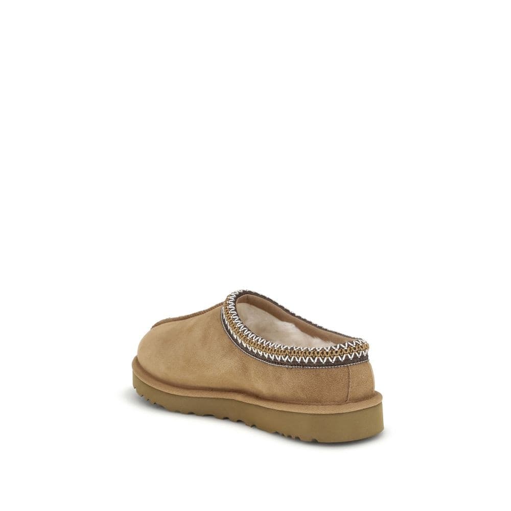 UGG Beige Leather Mules - 3