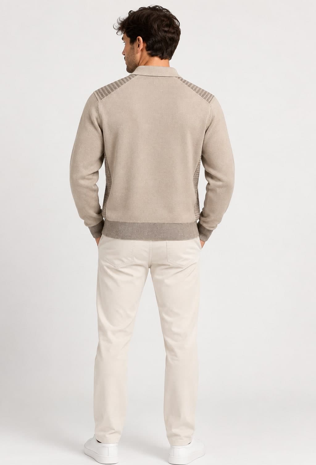 Camicia M/L punto bicolor - 2