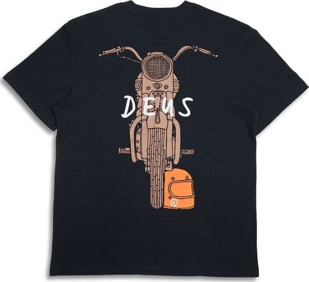 T-Shirt Deus Ex Machina Frontage Black - 2