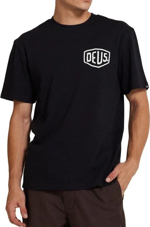T-Shirt Deus Ex Machina Frontage Black - 3