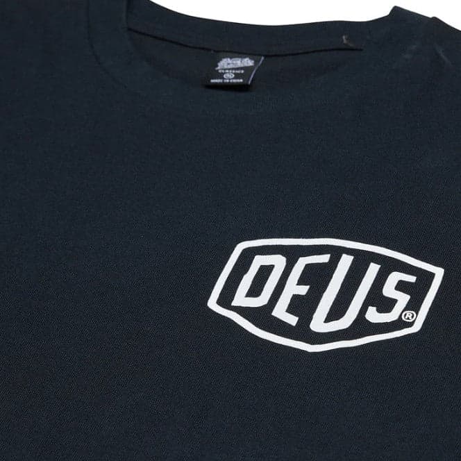T-Shirt Deus Ex Machina Frontage Black - 5