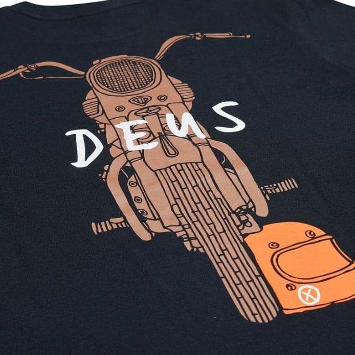 T-Shirt Deus Ex Machina Frontage Black - 6