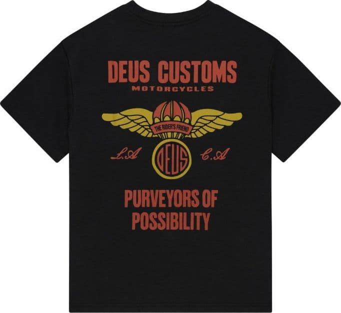 T-Shirt Deus Ex Machina Cutaway Black - 2