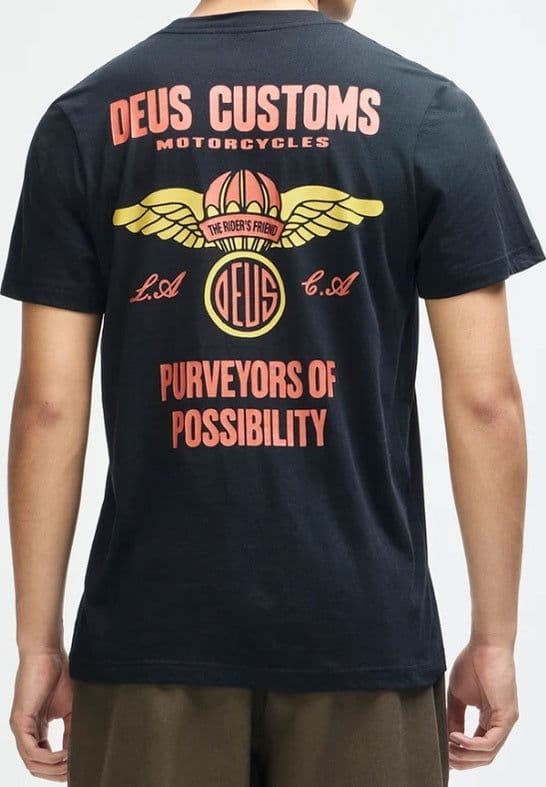 T-Shirt Deus Ex Machina Cutaway Black - 4