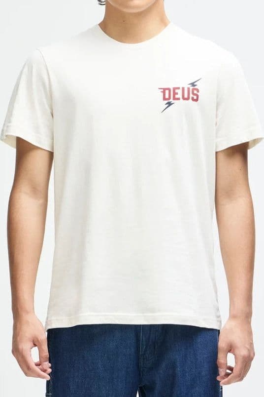 T-Shirt Deus Ex Machina Global Spark White - 2