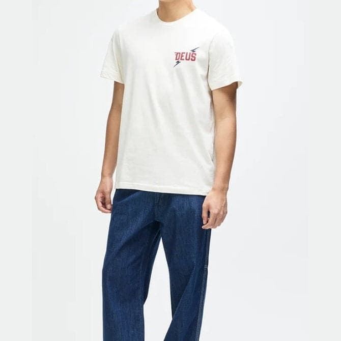 T-Shirt Deus Ex Machina Global Spark White - 4