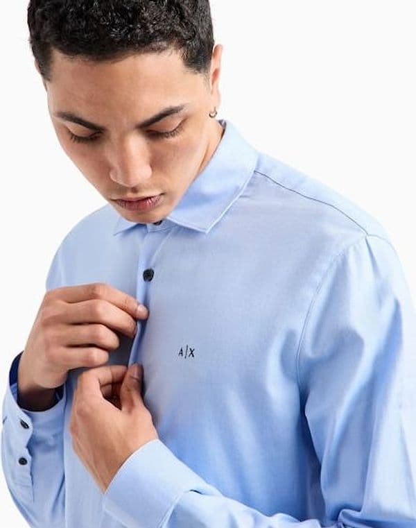 ARMANI EXCHANGE  Camicie Azzurro - 4