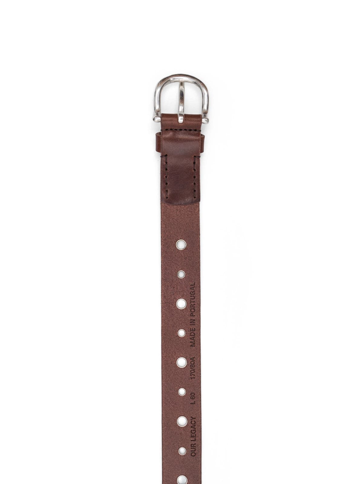 OUR LEGACY 3.5cm flower belt - 4