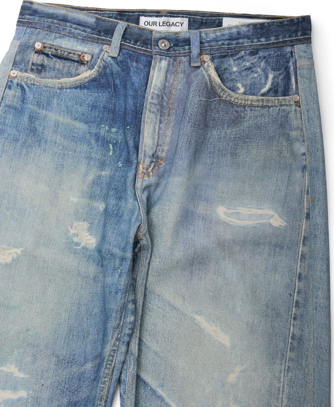 OUR LEGACY third cut - digital denim print - 3