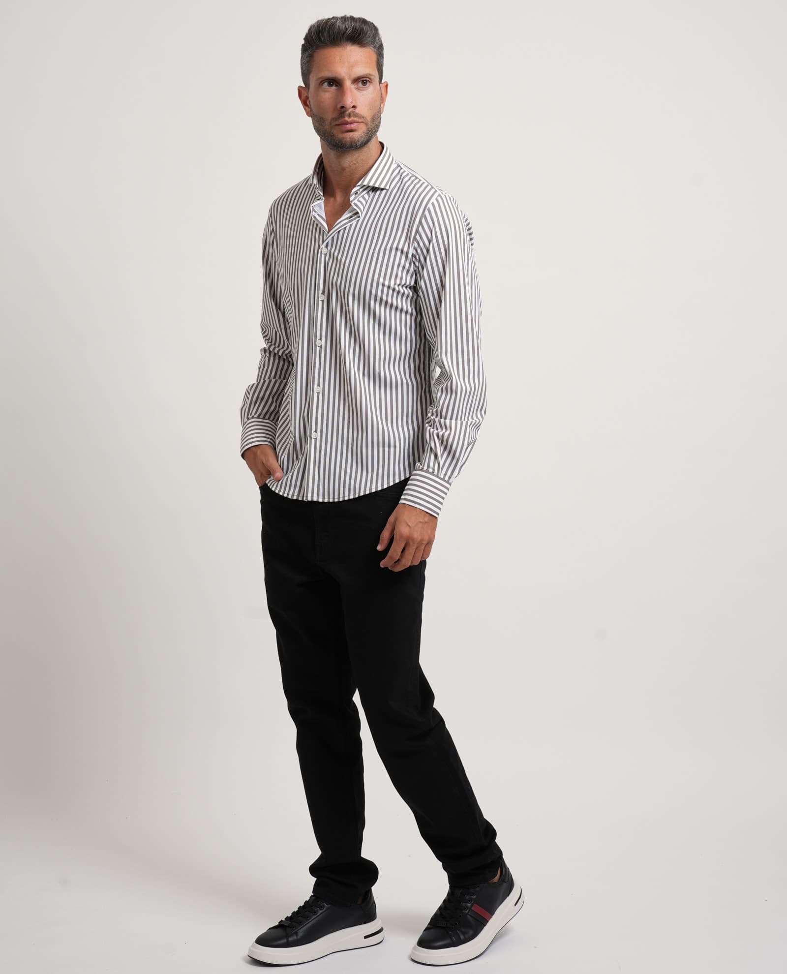 YES ZEE  Camicie Grigio - 2