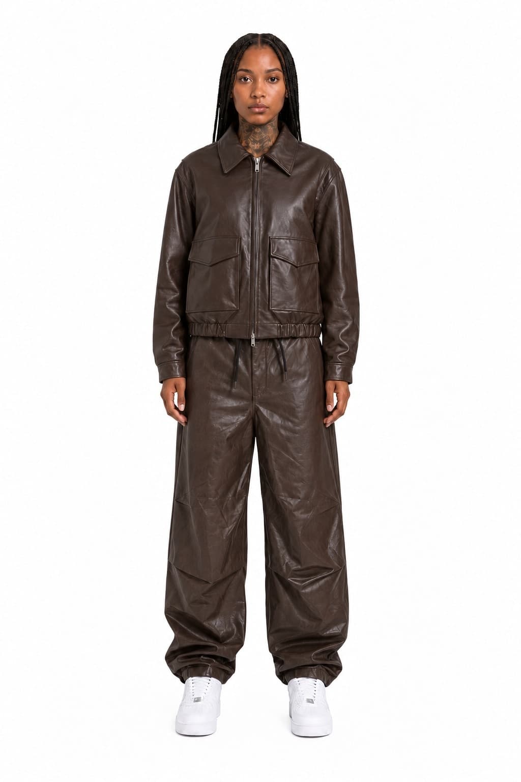 MM6 Maison Margiela  Giacconi Marrone scuro - 3