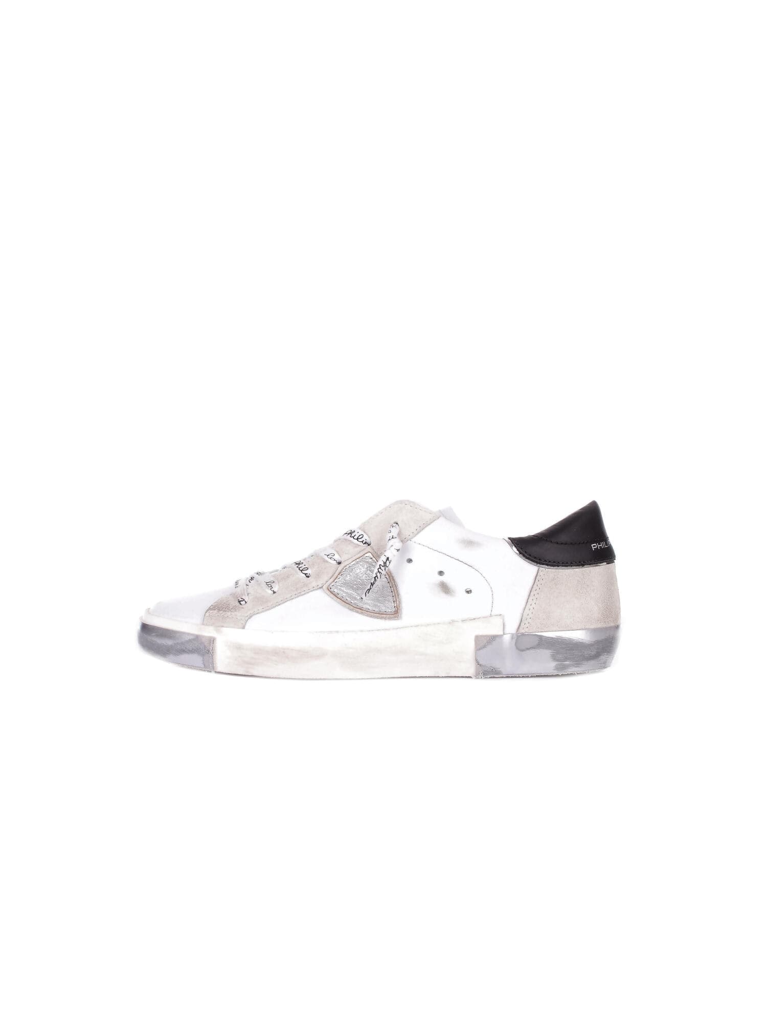 Philippe Model  Sneakers Bianco argento - 2
