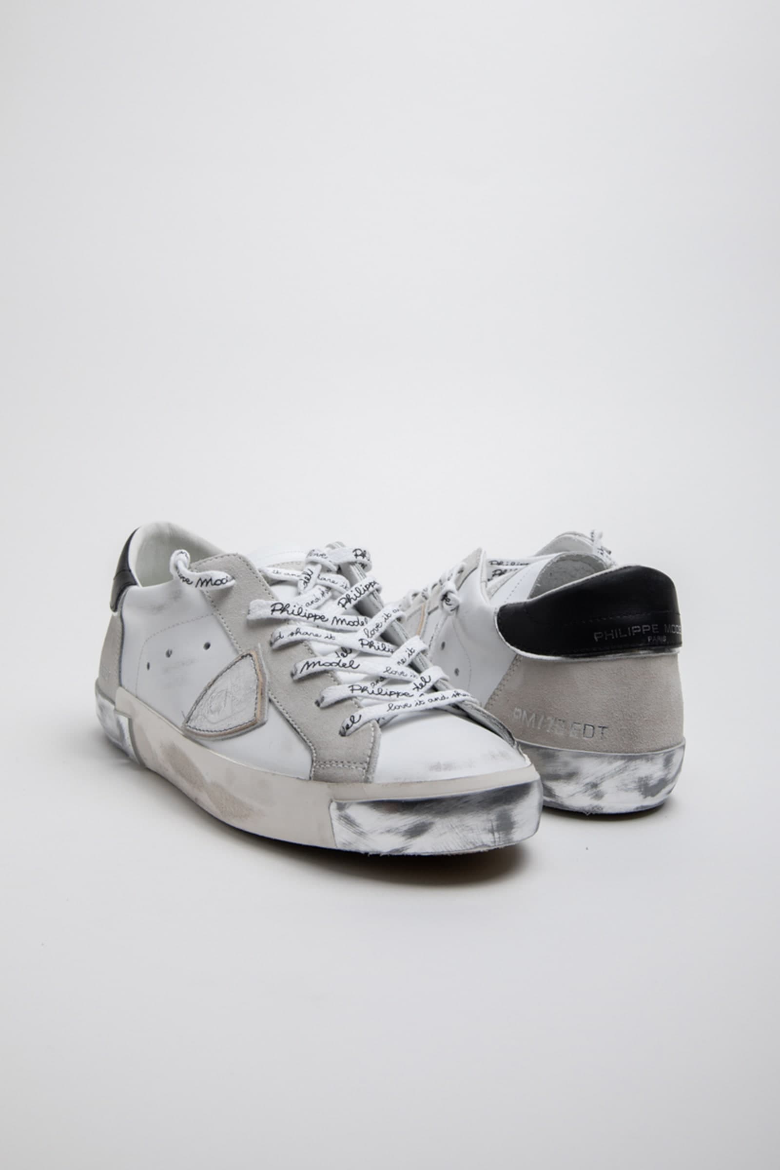 Philippe Model  Sneakers Bianco argento - 15
