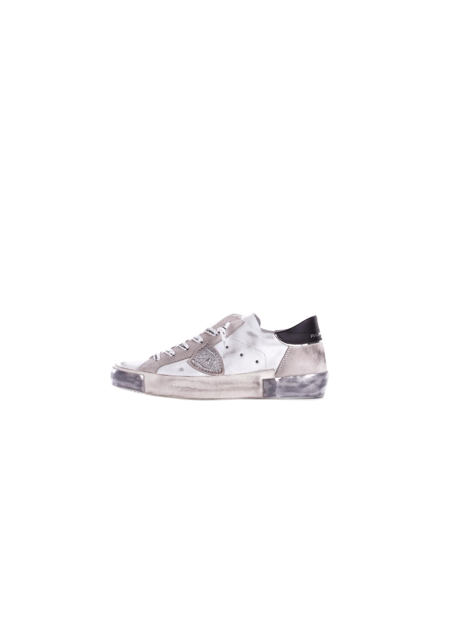 Philippe Model  Sneakers Bianco argento - 3
