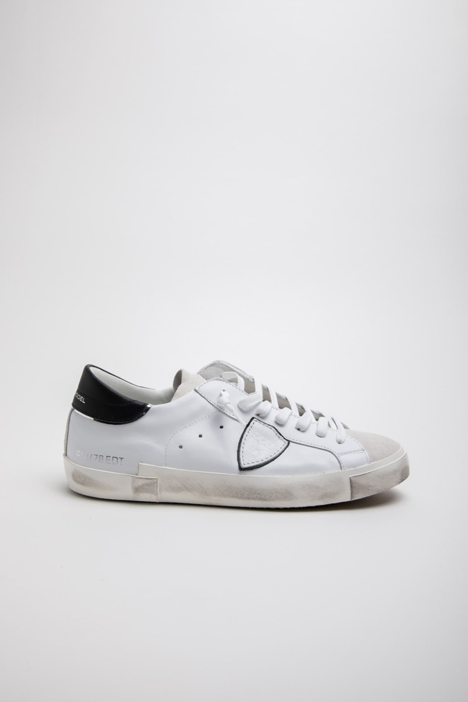 Philippe Model  Sneakers Bianco nero - 6