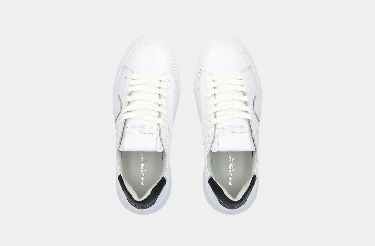 Philippe Model  Sneakers Bianco nero - 4