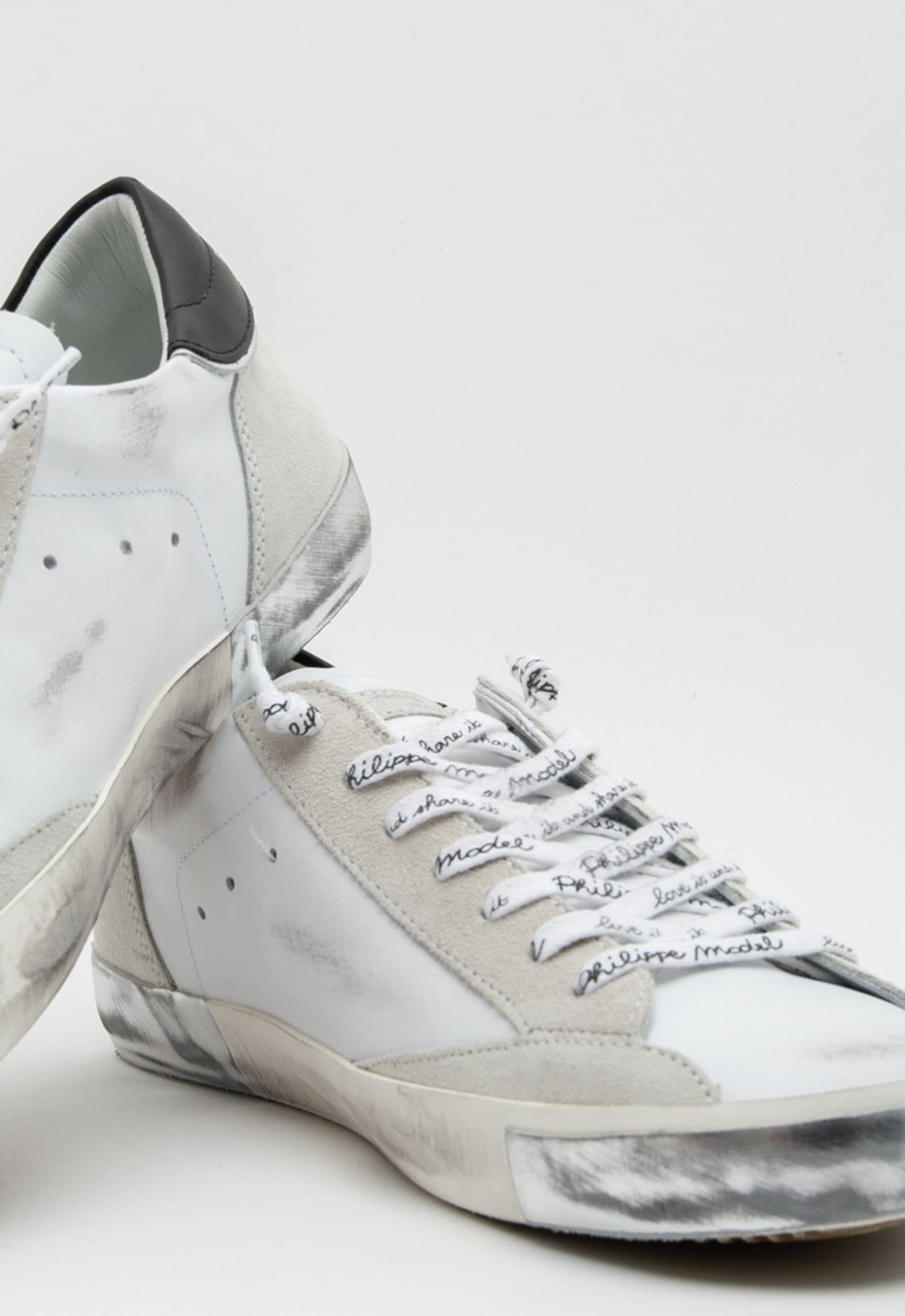 Philippe Model  Sneakers Bianco argento - 11