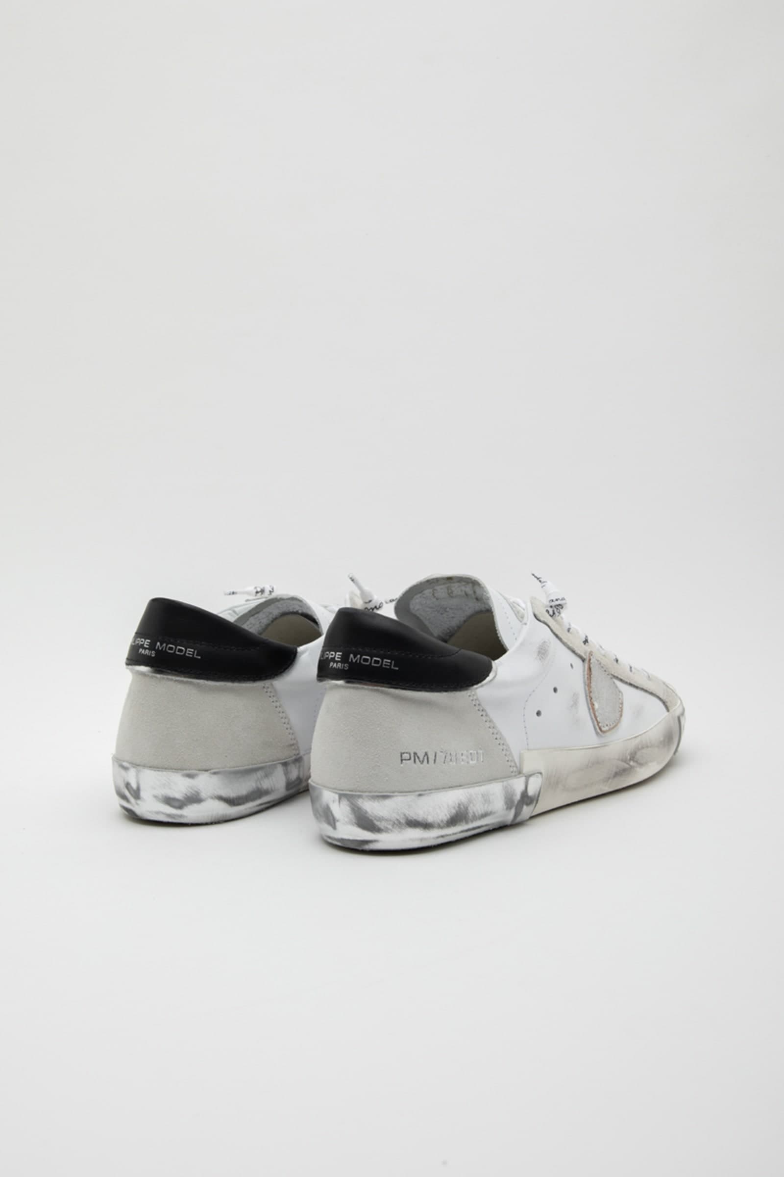 Philippe Model  Sneakers Bianco argento - 7