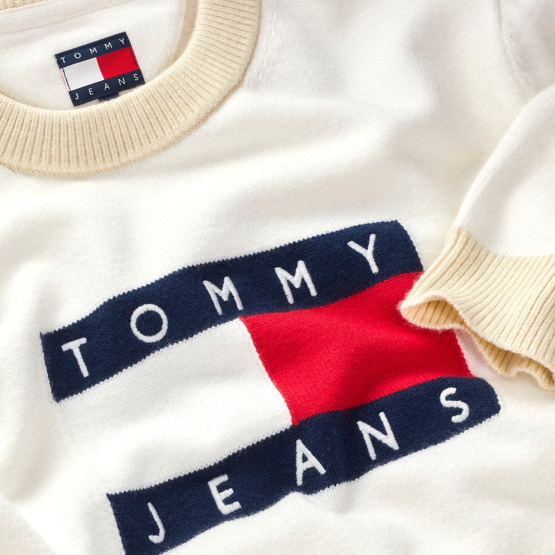 TOMMY JEANS   Maglie Bianco - 3