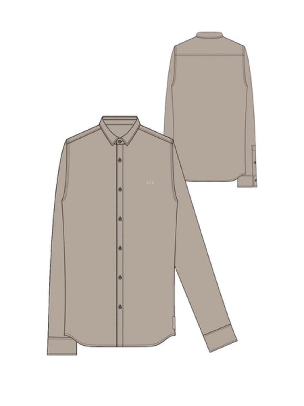 ARMANI EXCHANGE  Camicie Beige - 2