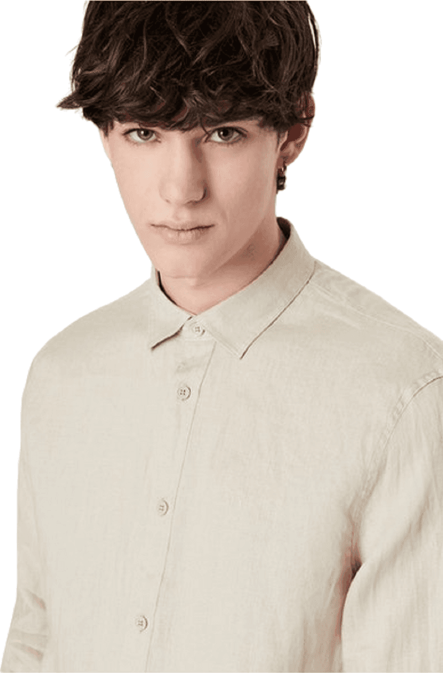 ARMANI EXCHANGE  Camicie Beige - 3