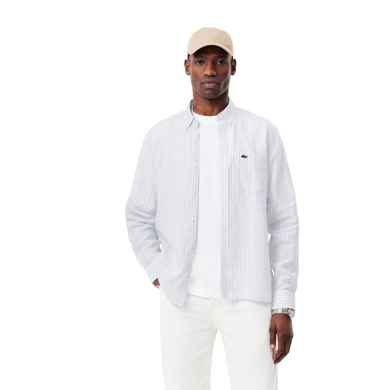 Lacoste lacoste Camicie Azzurro - 4