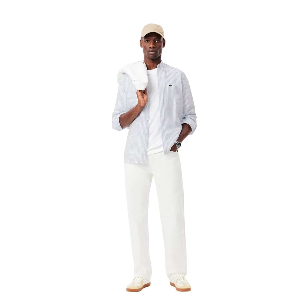 Lacoste lacoste Camicie Azzurro - 7