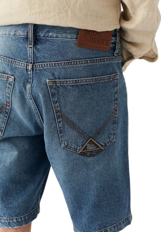 ROY ROGER'S  Pantaloncini Blu - 3