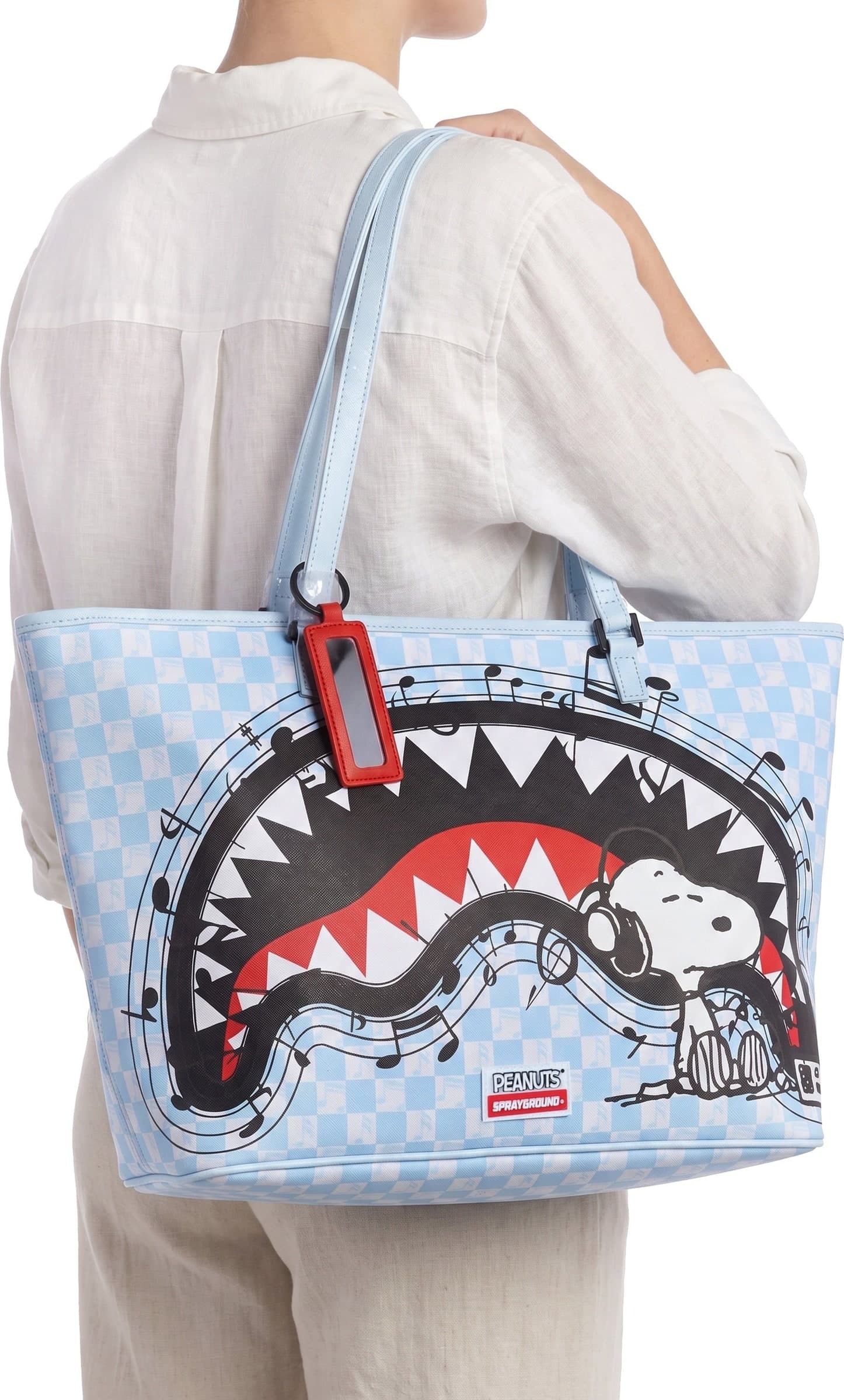Sprayground SPRAYGROUND - Borsa grande - 480953 - Azzurro/Bianco - 2