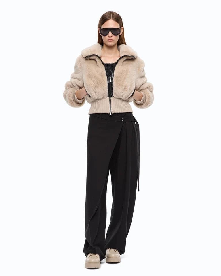 Pinko PINKO Simil Pelliccia BAGELS - 7