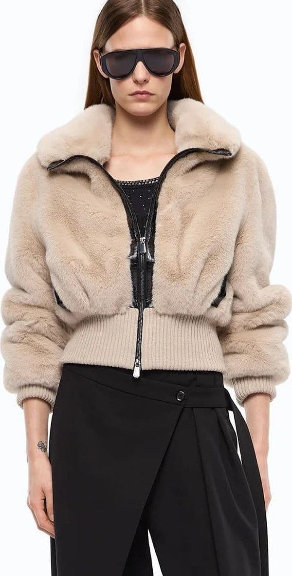 Pinko PINKO Simil Pelliccia BAGELS - 2