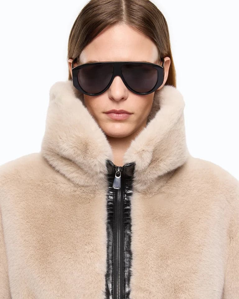 Pinko PINKO Simil Pelliccia BAGELS - 4
