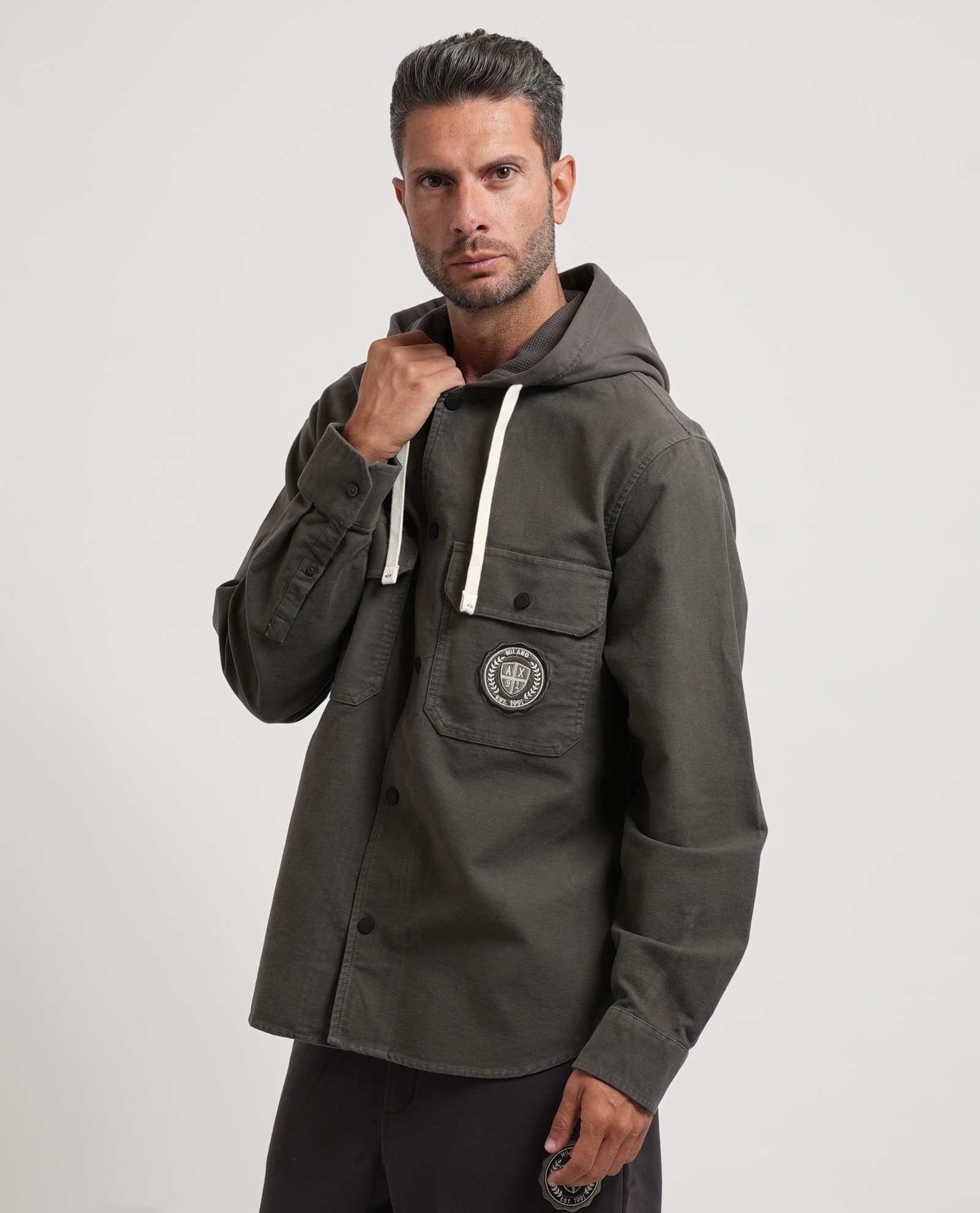ARMANI EXCHANGE  Camicie Grigio - 3