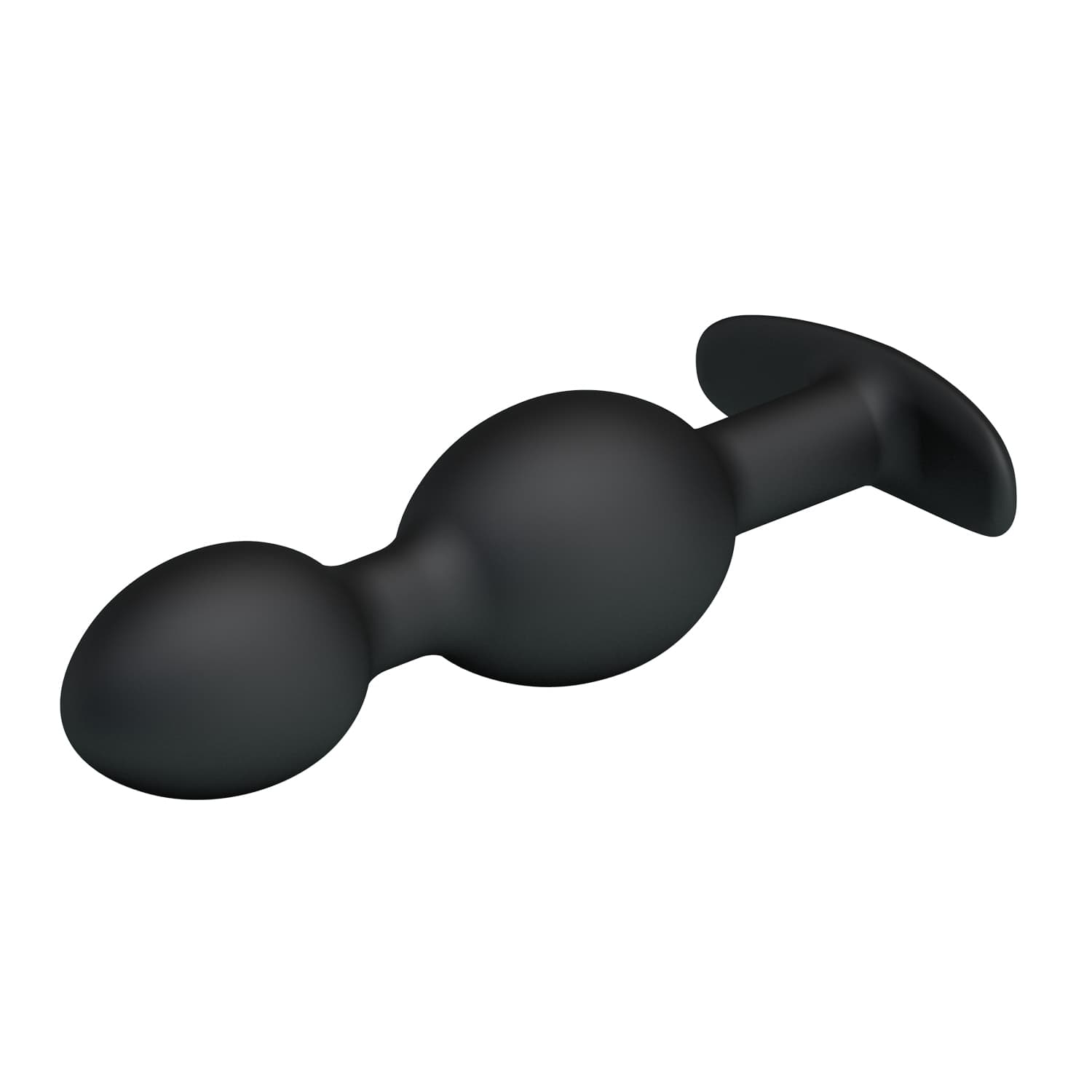 Pretty Love Heavy Balls Plug Anale 12,5 cm Silicone Doppia Sfera Nero - 3