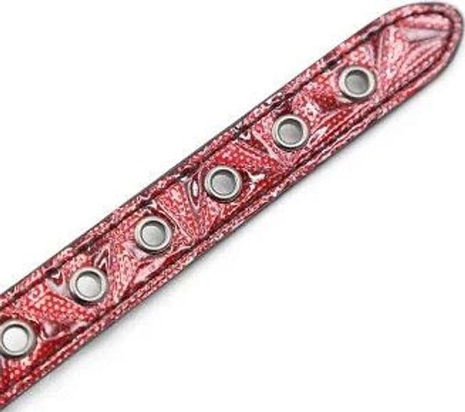 INTO YOU Diamond Ball Gag Morso BDSM Palla Traspirante Regolabile Nero Rosso - 6