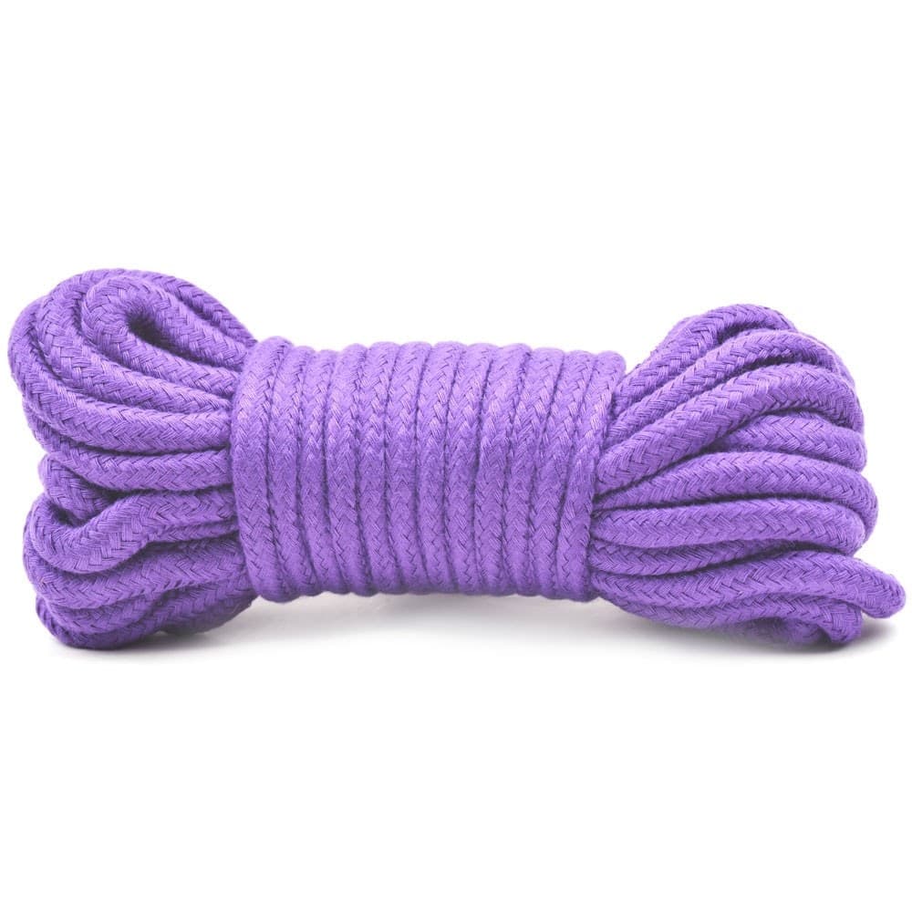 Passion Labs Mystery Corda Bondage Viola 5 m Cotone Shibari BDSM Fetish Rope - 4