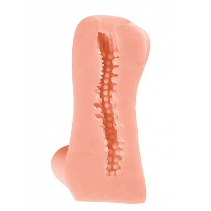 Masturbatore uomo Lola Games Satisfaction Foxy Lady Angie TPE morbido 11,5 cm - 4