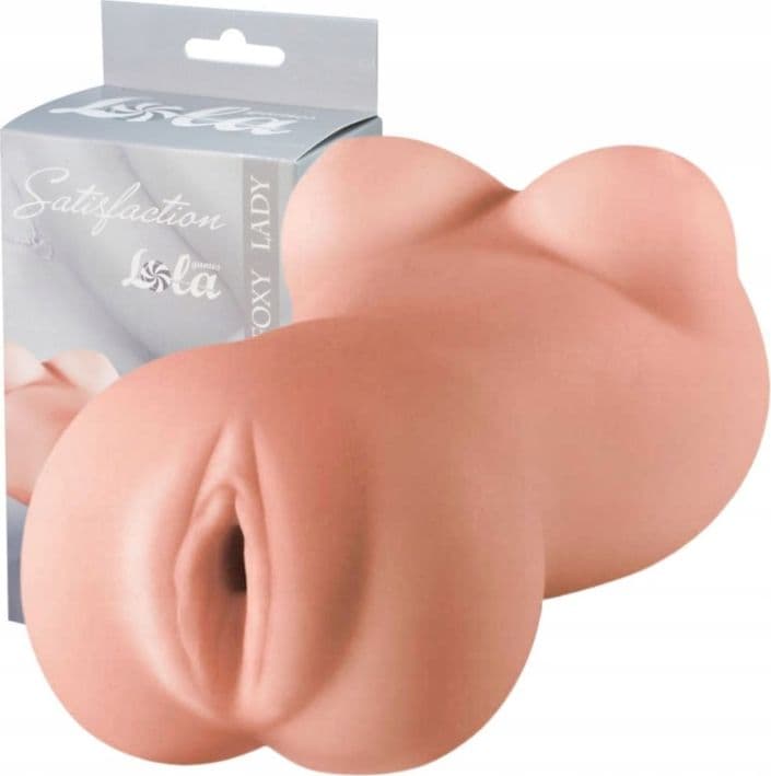 Masturbatore uomo Lola Games Satisfaction Foxy Lady Angie TPE morbido 11,5 cm - 5