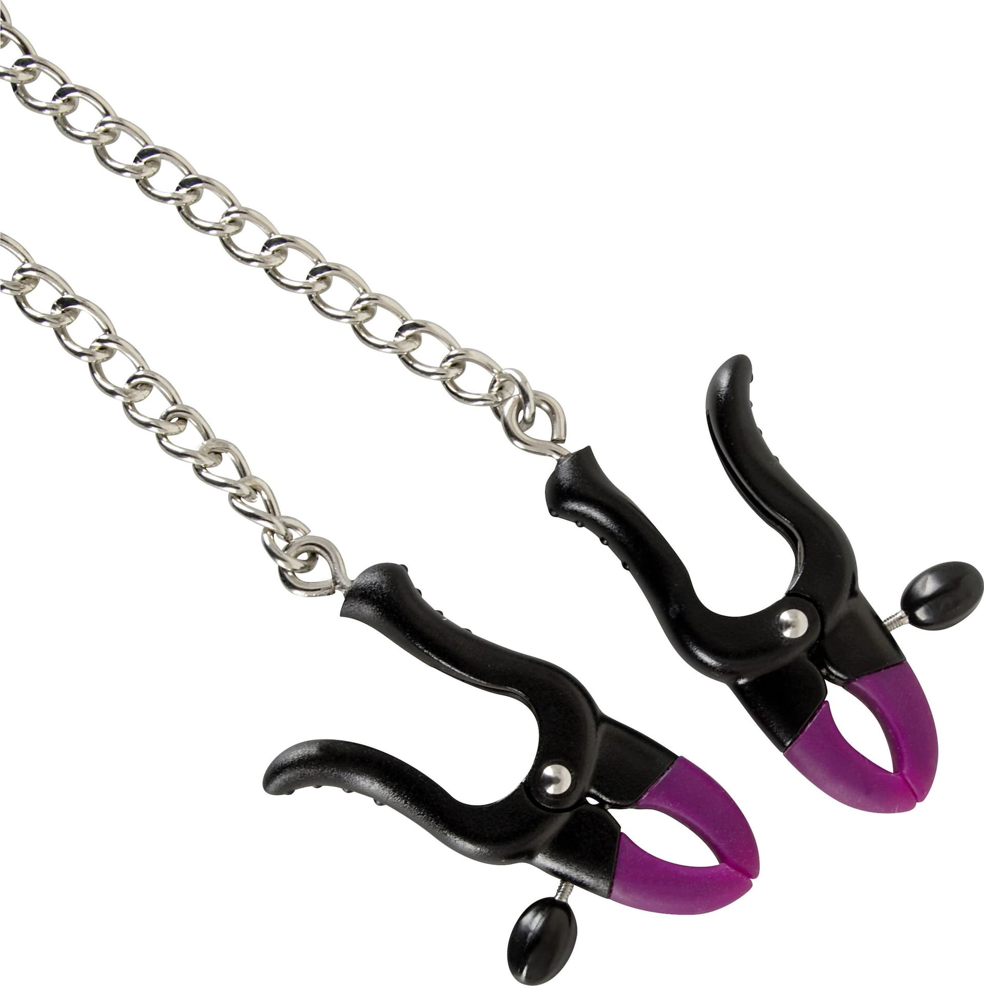 Bad Kitty Silicone Nipple Clamps Pinze Capezzoli Regolabili con Catena 37 cm - 4