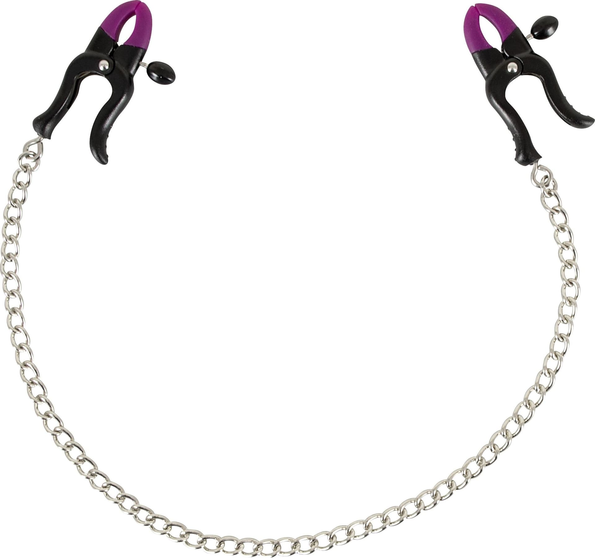 Bad Kitty Silicone Nipple Clamps Pinze Capezzoli Regolabili con Catena 37 cm - 6