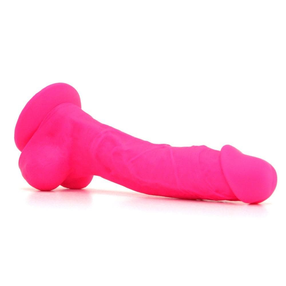 NS Novelties Colours Pleasures 5" Dildo Realistico Silicone Rosa con Ventosa - 3